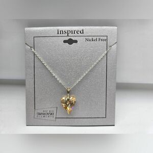 Swarovski Crystal Heart Necklace